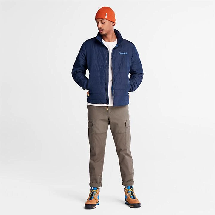 商品Timberland|Axis Peak Quilted Jacket for Men in Navy,价格¥1473,第3张图片详细描述