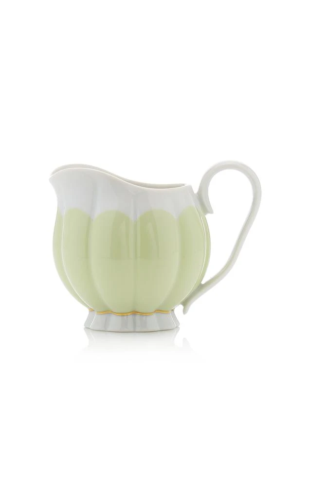 商品Giambattista Valli Home|Giambattista Valli Home - Tall Porcelain Creamer - Green - Moda Operandi,价格¥3252,第1张图片