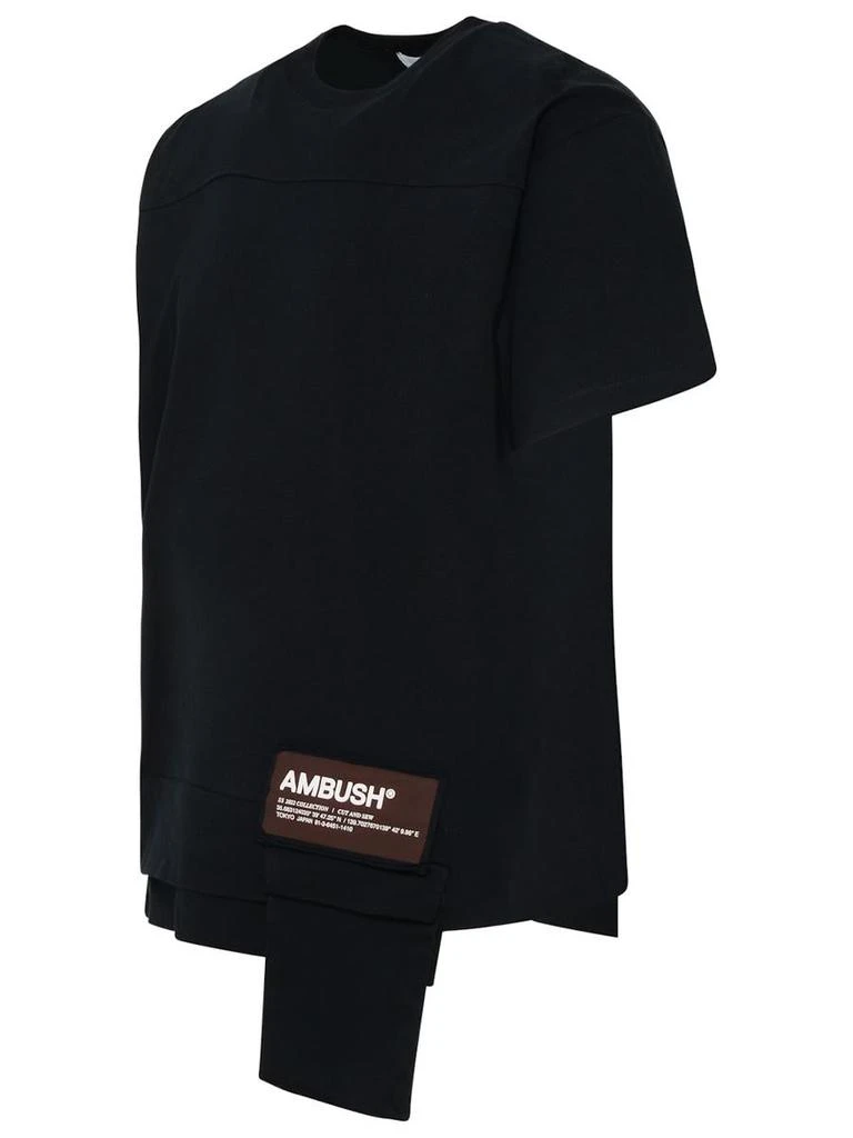 商品Ambush|BLACK COTTON POCKET T-SHIRT,价格¥1714,第2张图片详细描述