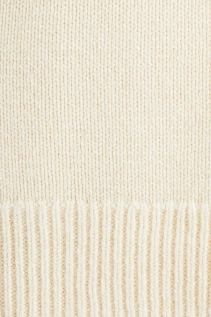 Wool, yak and cashmere-blend turtleneck sweater商品第4张图片规格展示