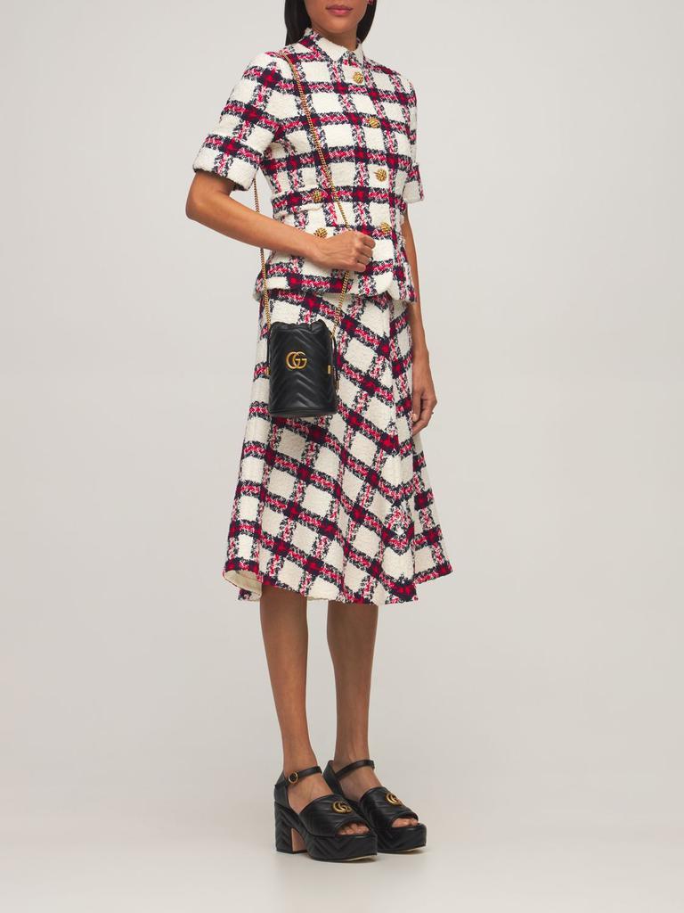 商品Gucci|mini 皮革水桶包,价格¥8237,第1张图片