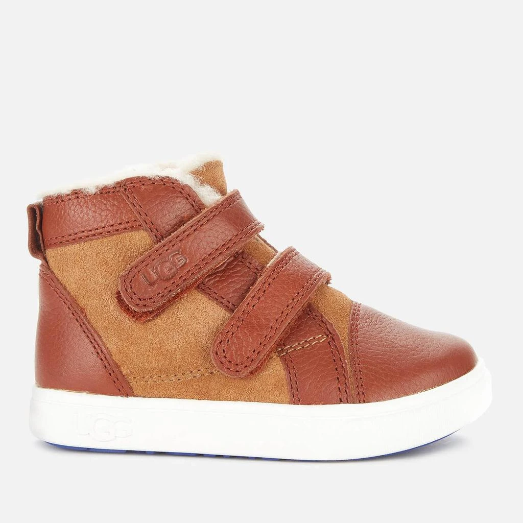 商品UGG|UGG Toddlers' Rennon II Hi-Top Trainers - Chestnut,价格¥375,第1张图片