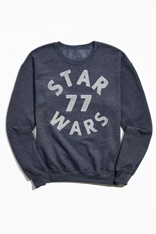 商品Urban Outfitters|Star Wars 1977 Distressed Crew Neck Sweatshirt,价格¥459,第1张图片