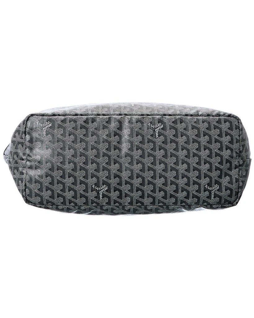 商品[二手商品] Goyard|Goyard Grey Goyardine Canvas St. Louis PM (Authentic Pre-Owned),价格¥13894,第3张图片详细描述