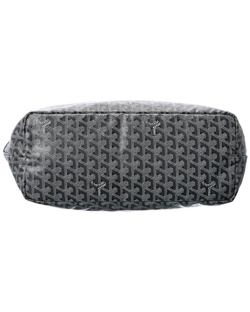 商品[二手商品] Goyard|Goyard Grey Goyardine Canvas St. Louis PM (Authentic Pre-Owned),价格¥12665,第5张图片详细描述