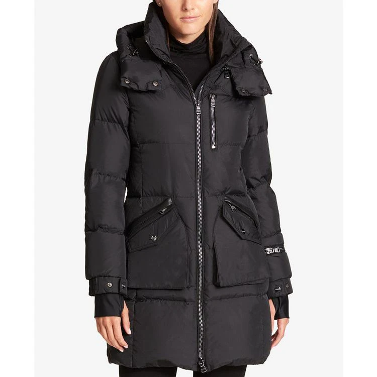 商品DKNY|Hooded Down Puffer Coat,价格¥1272,第1张图片