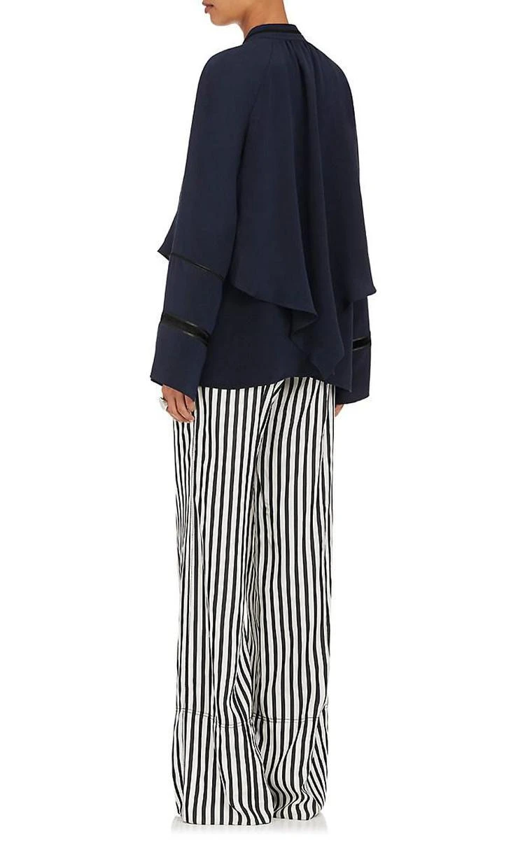 商品Derek Lam|Silk Crepe Double-Layered Tieneck Blouse,价格¥6717,第4张图片详细描述