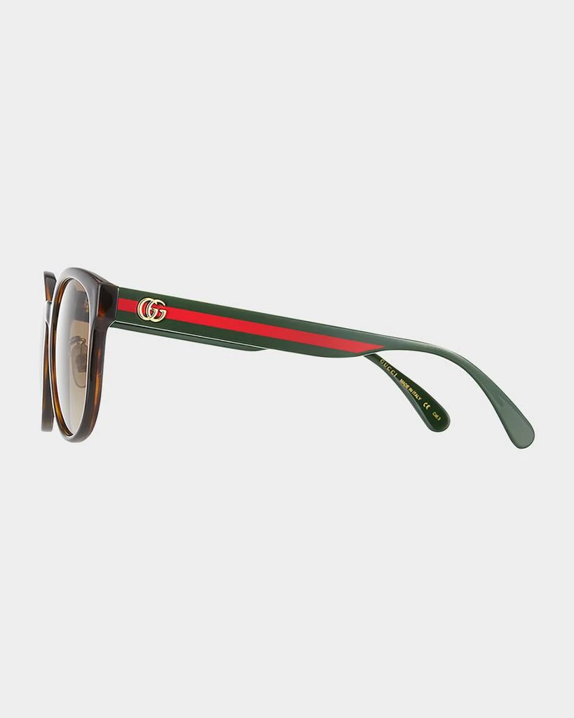 商品Gucci|Round Acetate Sunglasses,价格¥2646,第3张图片详细描述