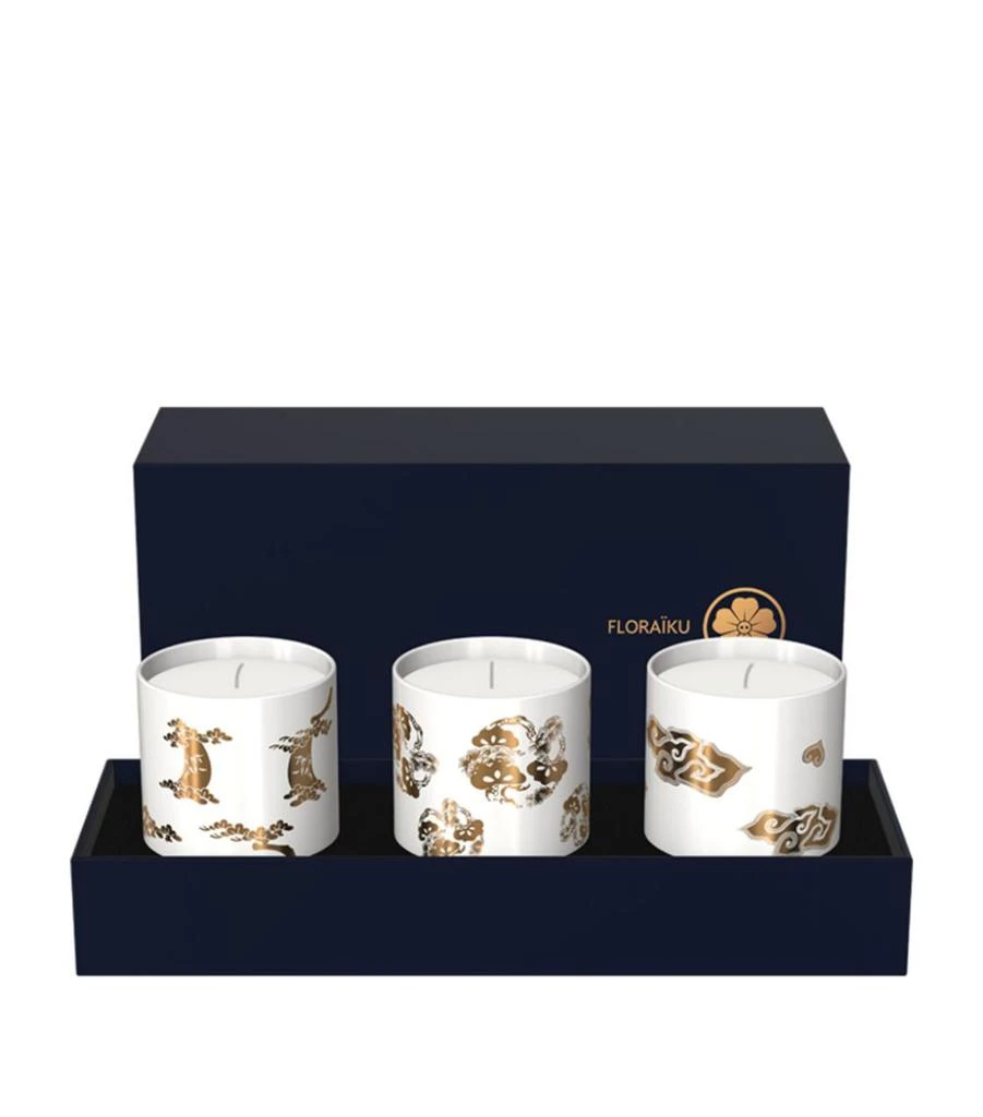 商品Floraiku|Mimosa Candle Teacup Set (3 x 130g),价格¥1627,第1张图片