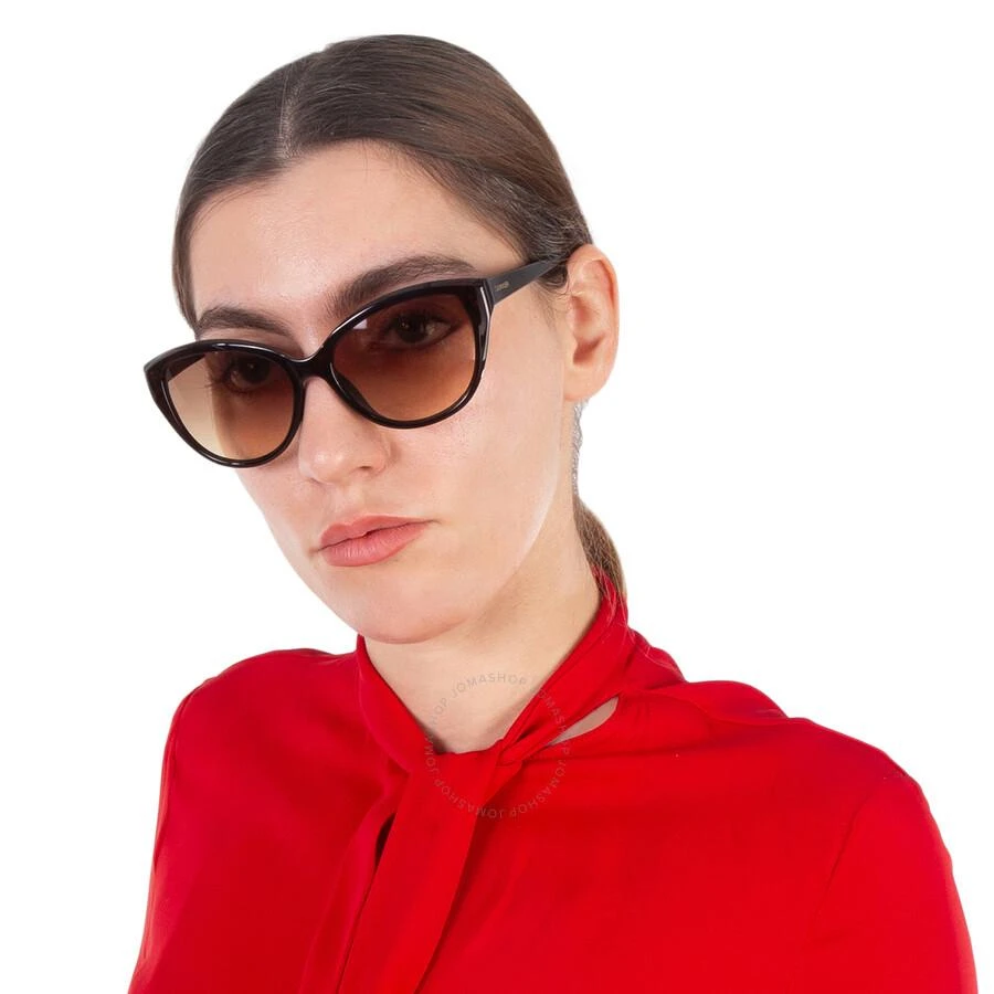 商品Calvin Klein|Brown Gradient Cat Eye Ladies Sunglasses CK19536S 210 55,价格¥186,第2张图片详细描述