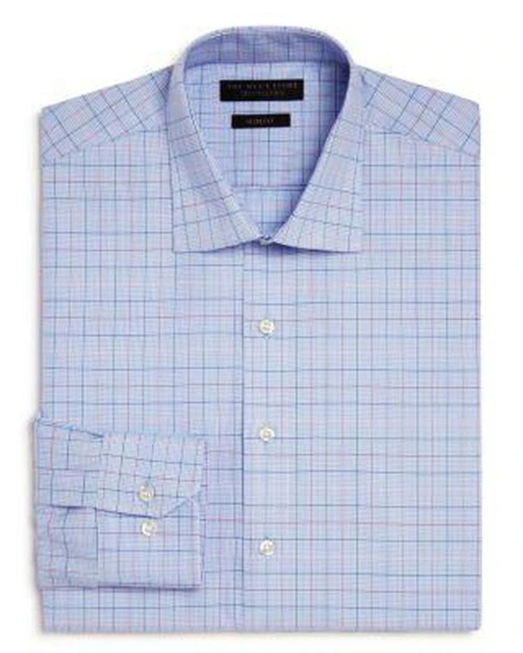 商品The Men's Store at Bloomingdale's|Houndstooth Ground Multi Check Slim Fit Dress Shirt - 100% Exclusive,价格¥411,第1张图片