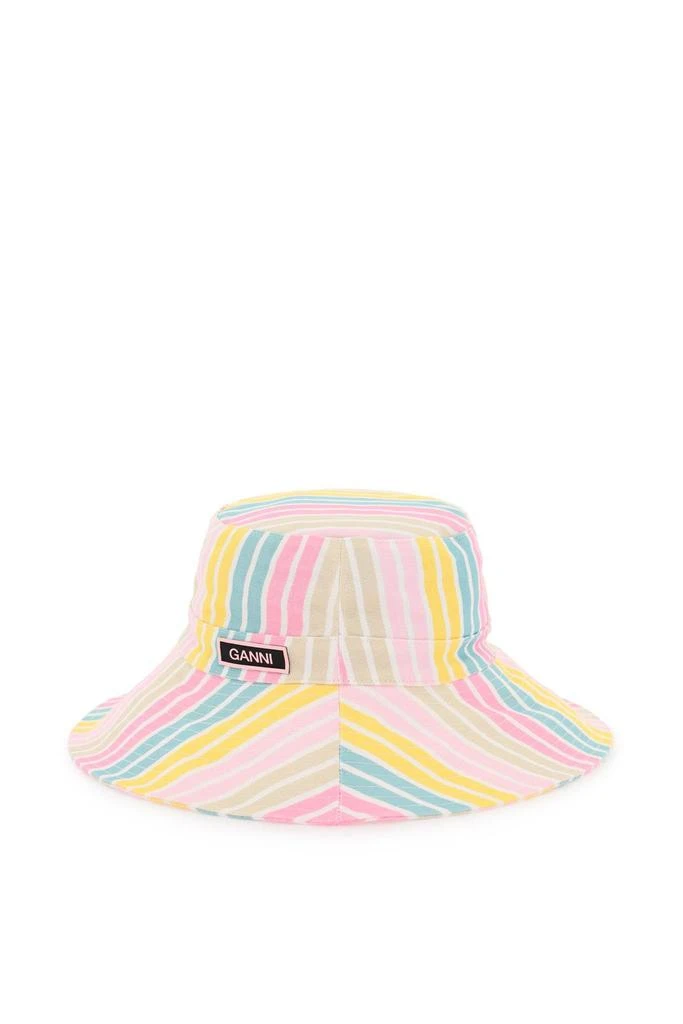 商品Ganni|Stripe Bucket Hat,价格¥688,第1张图片