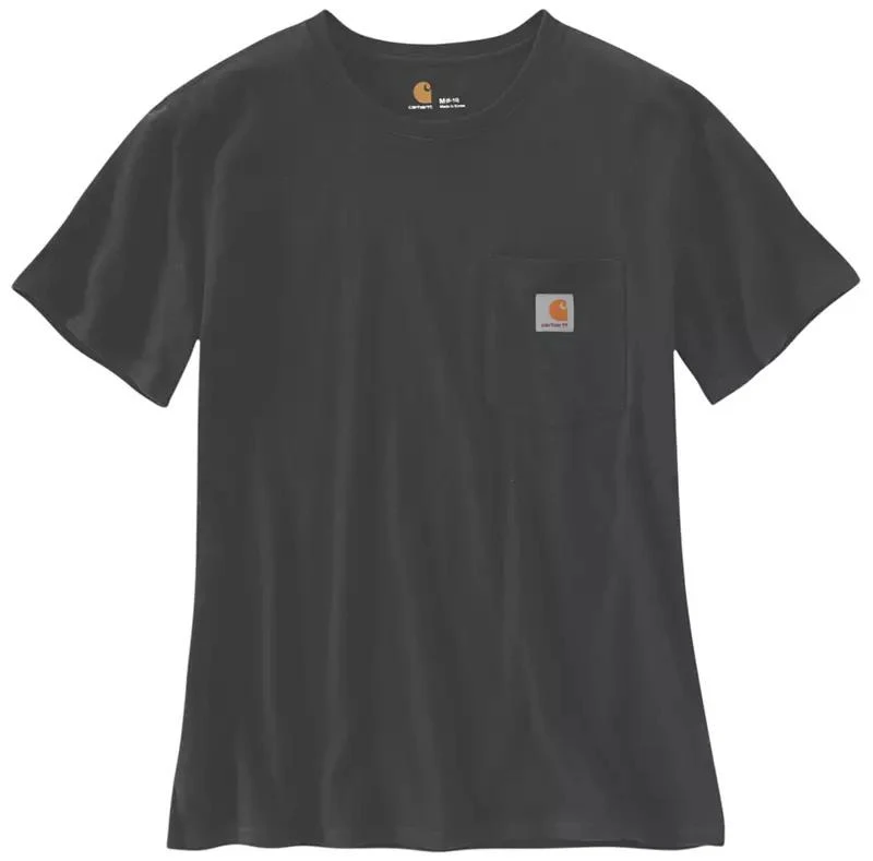 商品Carhartt|Carhartt Women's WK87 Workwear Pocket SS T-Shirt,价格¥163,第3张图片详细描述
