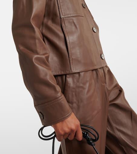 【最終値下げ】épine leather jacket brown epine 最終値下げ】épine leather jacket brown epine