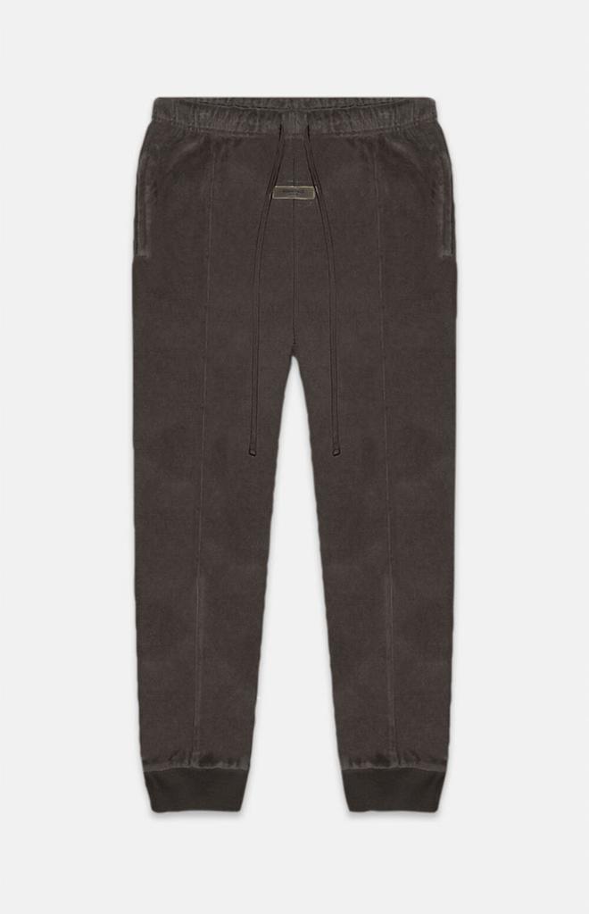 商品Essentials|Women's Off Black Velour Sweatpants,价格¥736,第1张图片
