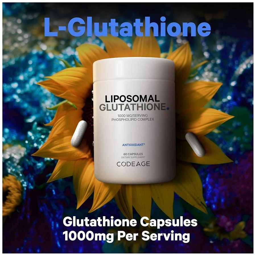 商品Codeage|Liposomal Glutathione 1000 mg,价格¥372,第2张图片详细描述
