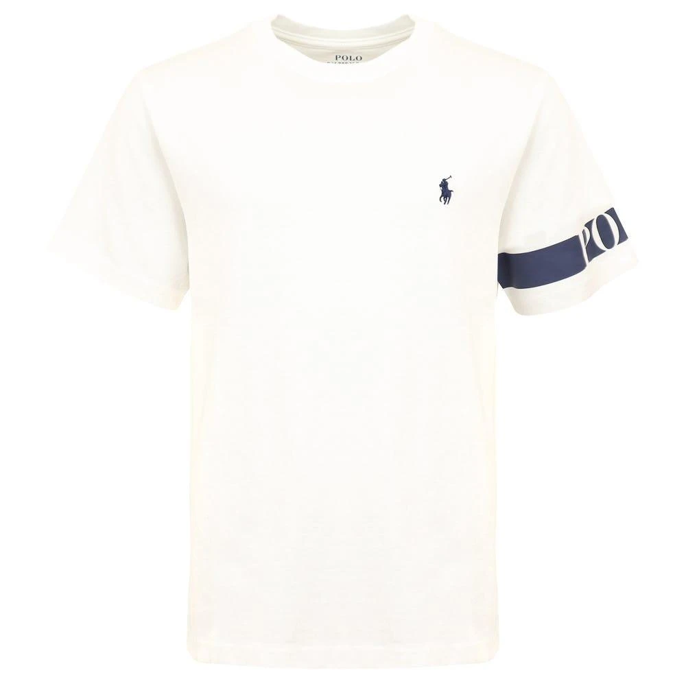 商品Ralph Lauren|White Logo Tape Short Sleeve T Shirt,价格¥186,第1张图片