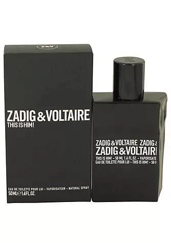 商品Zadig&Voltaire|Voltaire This Is Him  Zadig Voltaire Eau De Toilette Spray 1.6 Oz Men,价格¥932,第1张图片