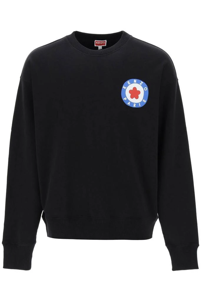 商品Kenzo|CREW-NECK SWEATSHIRT WITH KENZO TARGET PRINT,价格¥1072,第1张图片