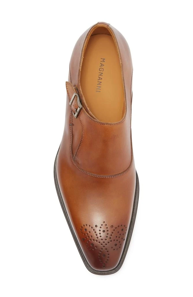 商品Magnanni|Ress Monk Strap Leather Loafer,价格¥1800,第5张图片详细描述