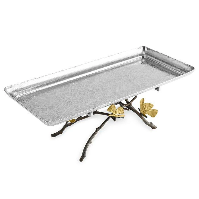 商品Michael Aram|Butterfly Ginkgo Footed Centerpiece Tray,价格¥4485,第3张图片详细描述