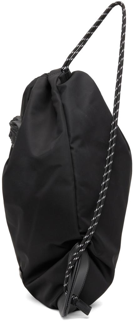 Black 'La Medusa' Drawstring Backpack商品第2张图片规格展示