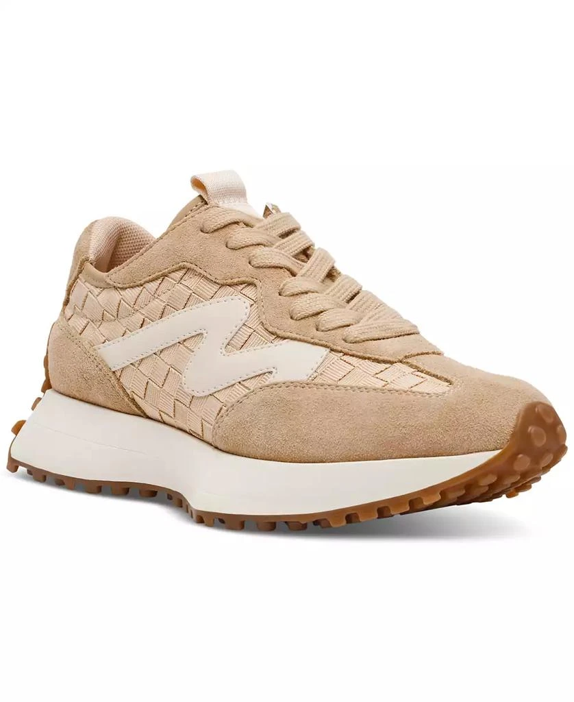 商品Steve Madden|Women's Campo Retro Lace-Up Jogger Sneakers,价格¥329,第1张图片