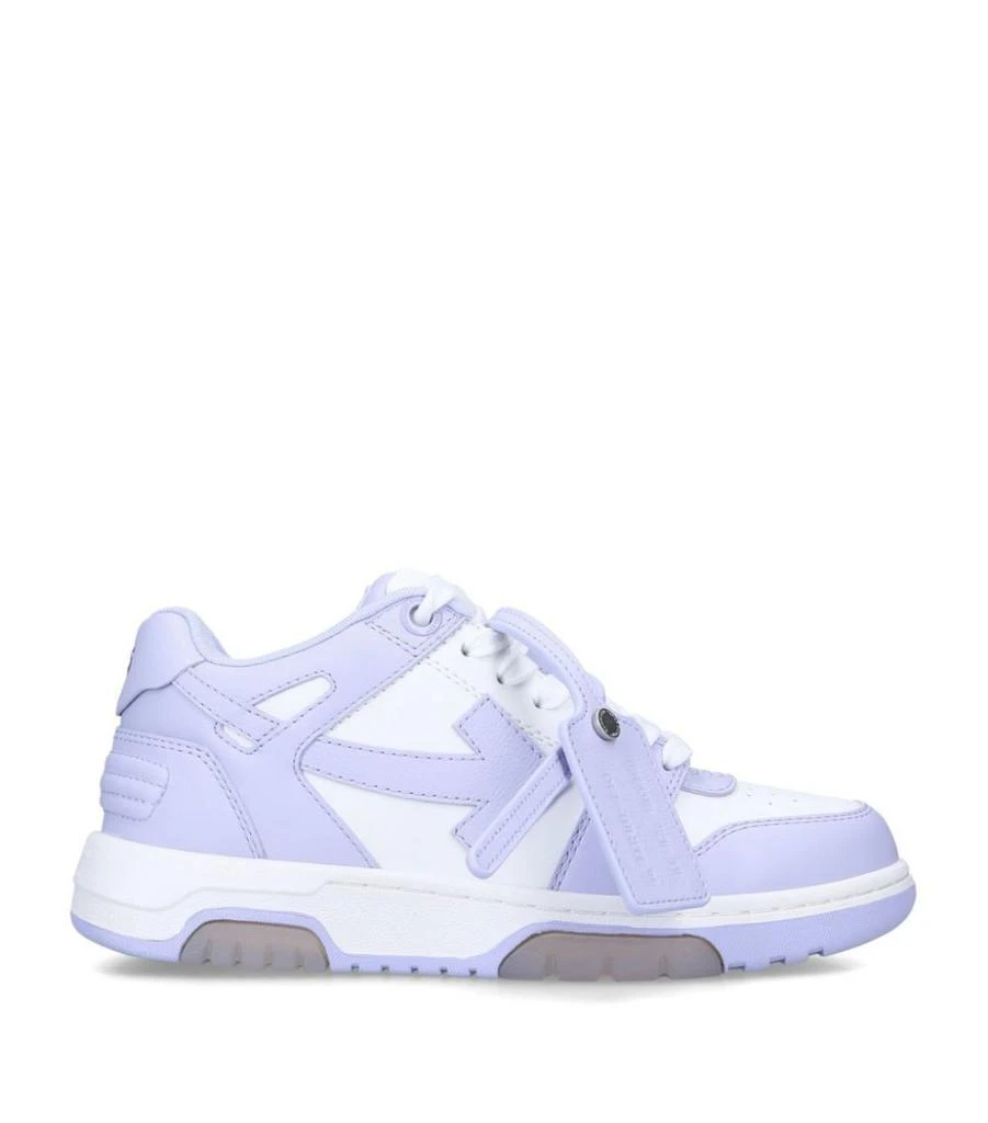 商品Off-White|Leather Out of Office Sneakers,价格¥4425,第3张图片详细描述