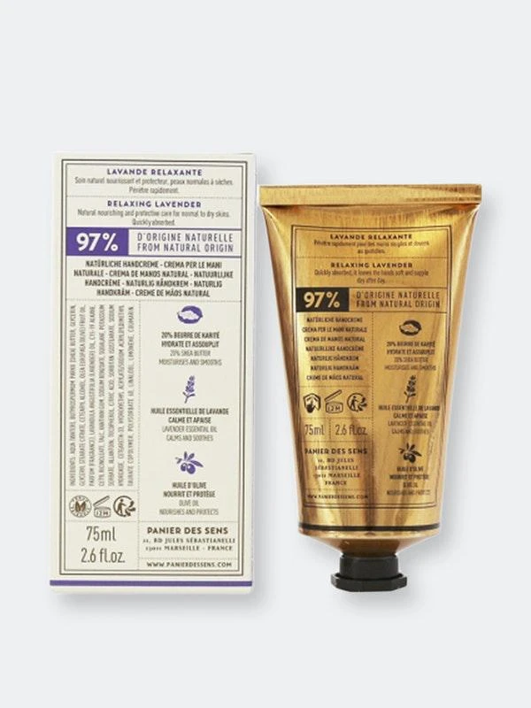 商品Panier Des Sens|Lavender 2.6fl.oz/75ml Hand Cream with Natural Essential Oil,价格¥142,第2张图片详细描述