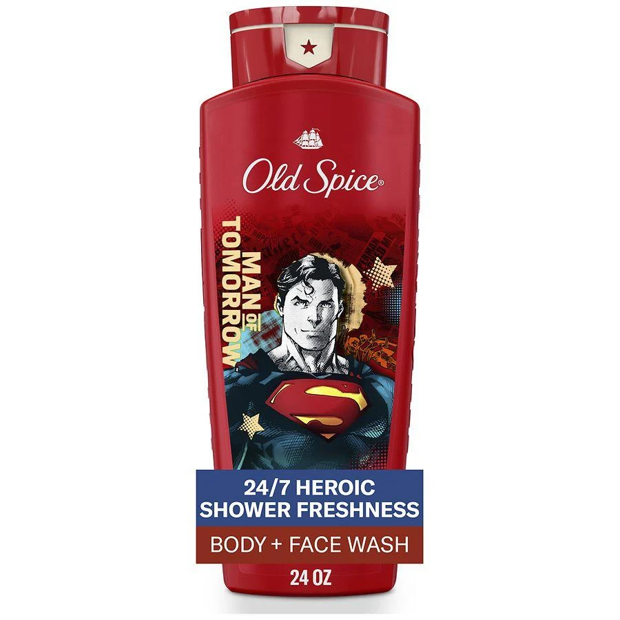 商品Old Spice|Cleansing Body Wash for Men, 24/7 Shower Fresh with Lasting Scent Bright Citrus and Cosmos,价格¥65,第1张图片