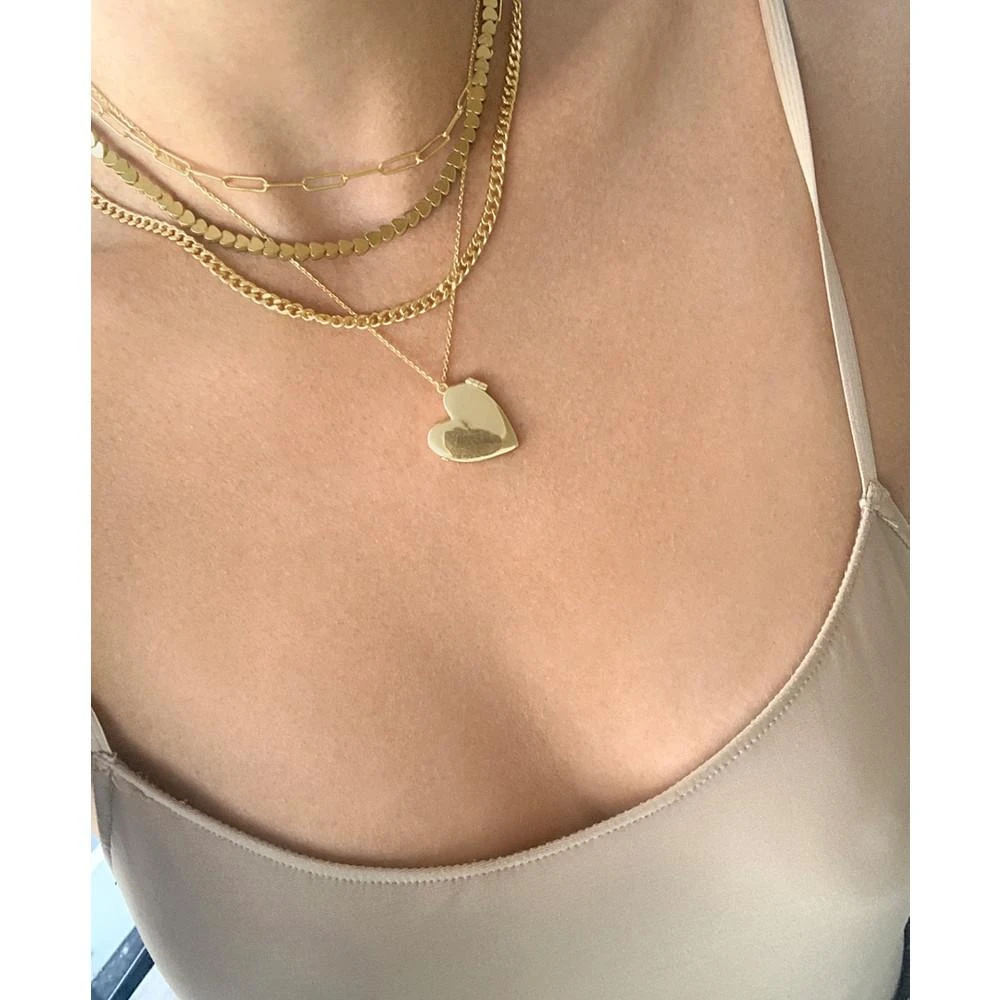 商品ADORNIA|Heart Locket Necklace,价格¥180,第3张图片详细描述