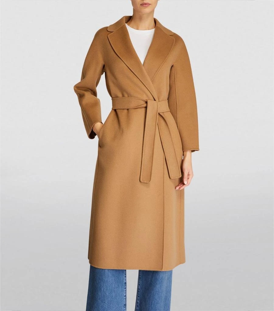 商品Max Mara|Wool Esturia Wrap Coat,价格¥9626,第3张图片详细描述