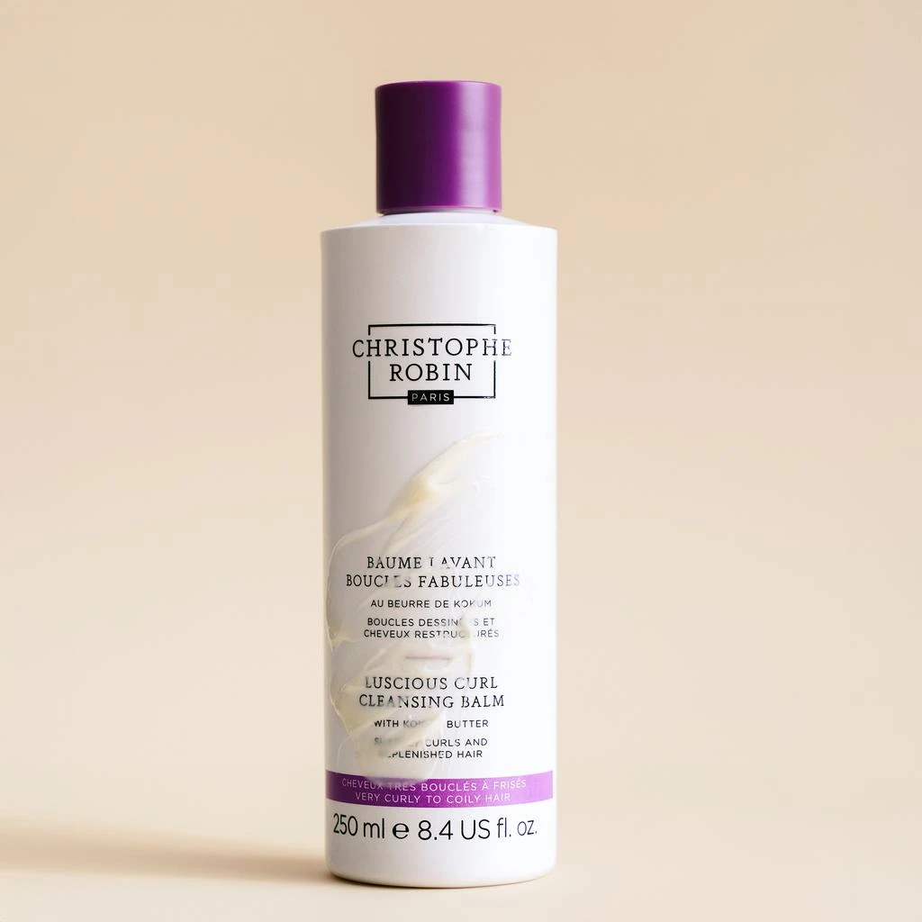商品Christophe Robin|Christophe Robin Luscious Curl Cleansing Balm with Kokum Butter 250ml,价格¥356,第5张图片详细描述
