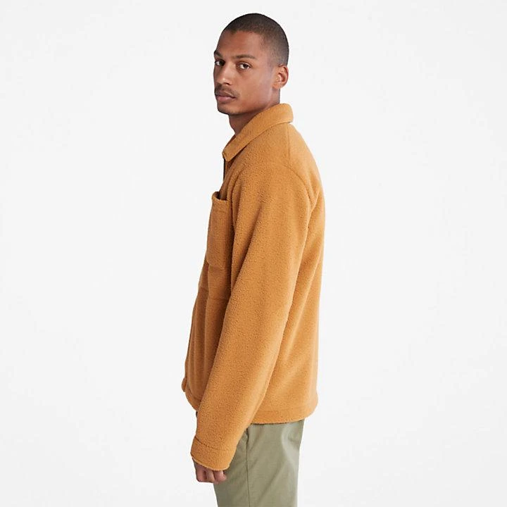 商品Timberland|Fleece Overshirt for Men in Yellow,价格¥838,第4张图片详细描述