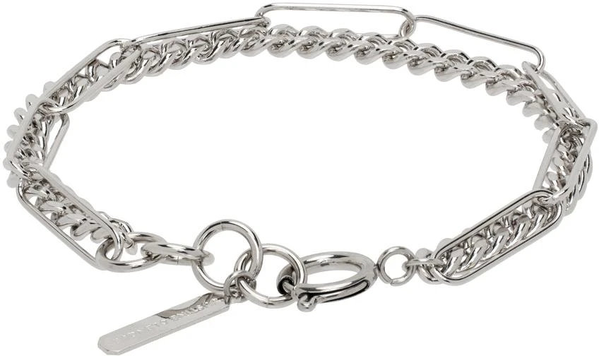 商品Justine Clenquet|Silver Nico Bracelet,价格¥462,第2张图片详细描述