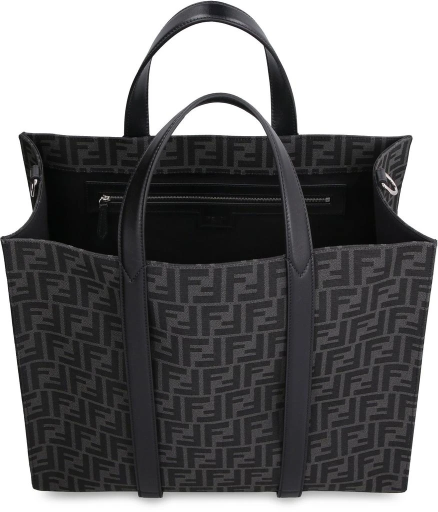 商品Fendi|Fendi FF Motif Jacquard Tote Bag,价格¥8912,第5张图片详细描述