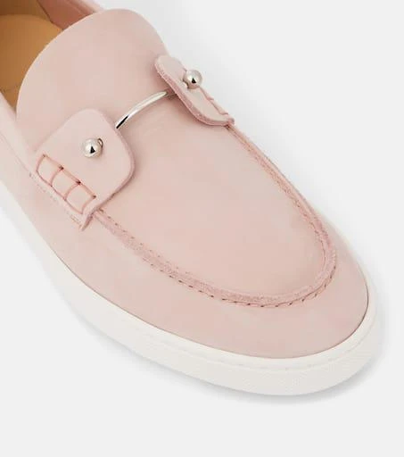 商品Christian Louboutin|Chambeliboat绒面革乐福鞋,价格¥8656,第5张图片详细描述