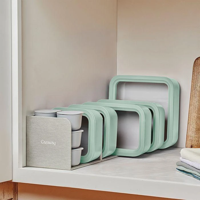 商品Caraway|14-Piece Ceramic Coated Glass Food Storage Set,价格¥1950,第2张图片详细描述