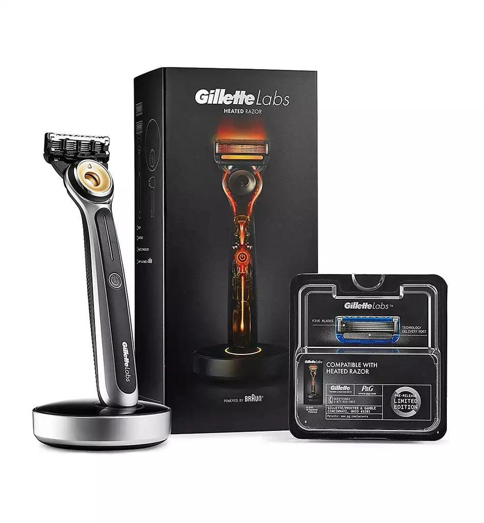 商品GilletteLabs|3-Pc. Heated Razor Starter Set,价格¥1128,第1张图片