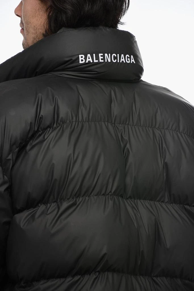 商品Balenciaga|Balenciaga UNISEX Padded Fabric WRAP Down Jacket with Removable Hood,价格¥16875,第3张图片详细描述