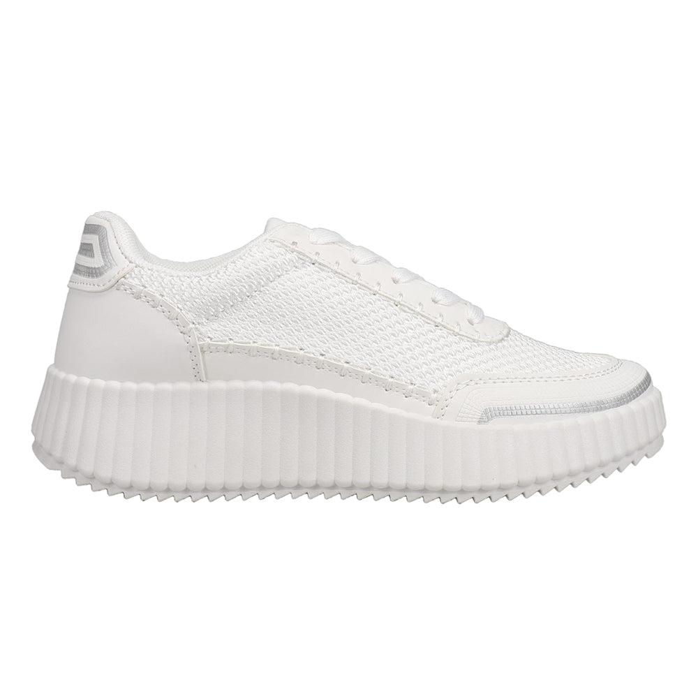 Shop Spirited Mesh Lace Up Sneakers on Sale at BeyondStyle