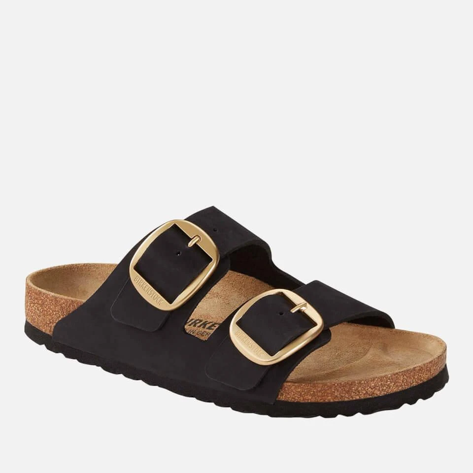 商品Birkenstock|BIRKENSTOCK ARIZONA NUBUCK SLIM-FIT SANDALS,价格¥965,第1张图片