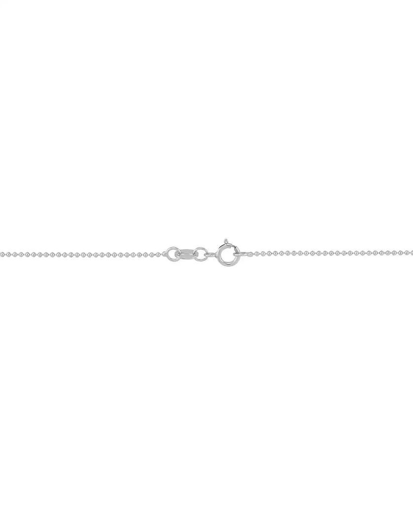 商品Macy's|Cubic Zirconia Heart 18" Pendant Necklace in Sterling Silver & 14k Gold-Plate,价格¥391,第4张图片详细描述