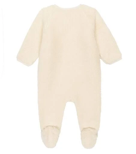 商品Bonpoint|Baby faux fur cotton-blend onesie,价格¥844,第2张图片详细描述