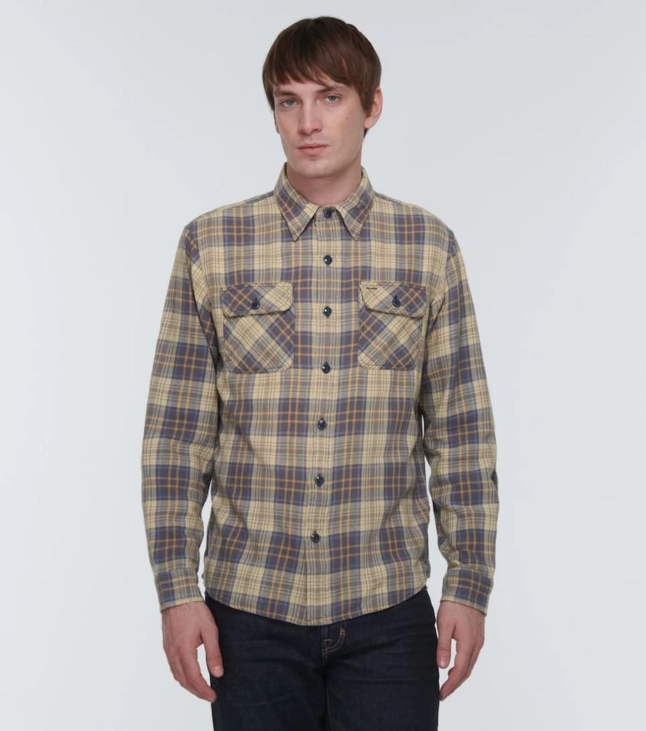 商品RRL|Matlock棉质提花衬衫外套,价格¥1433,第3张图片详细描述