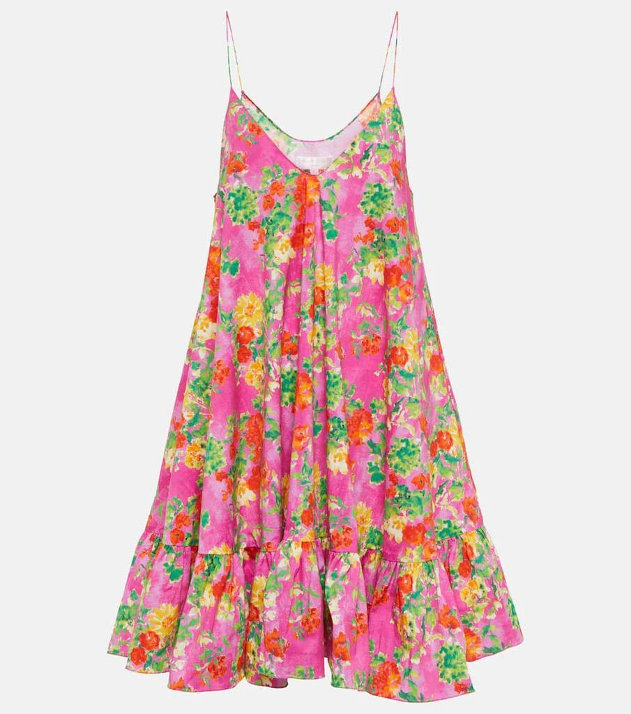商品CAROLINE CONSTAS|Laurel floral minidress,价格¥2208,第1张图片