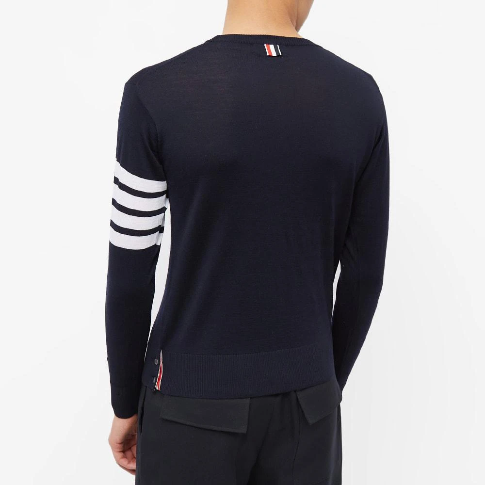 商品Thom Browne|Thom Browne Classic Merino Crew Knit,价格¥3141,第3张图片详细描述