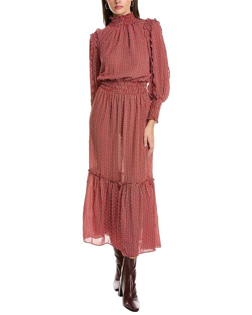 商品Max Studio|Max Studio Smocked Midi Dress,价格¥367,第1张图片