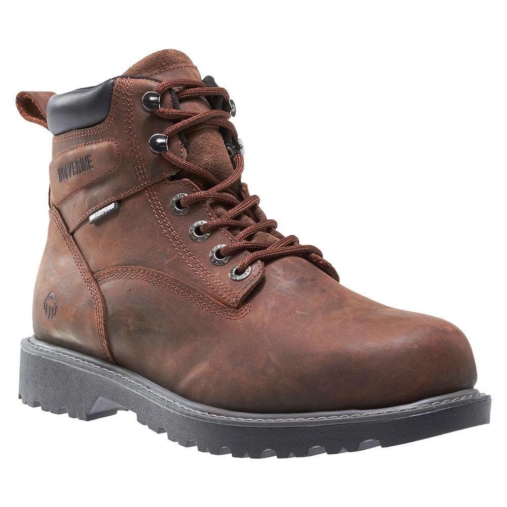 商品Wolverine|Floorhand Waterproof Steel Toe Work Boots,价格¥872,第2张图片详细描述