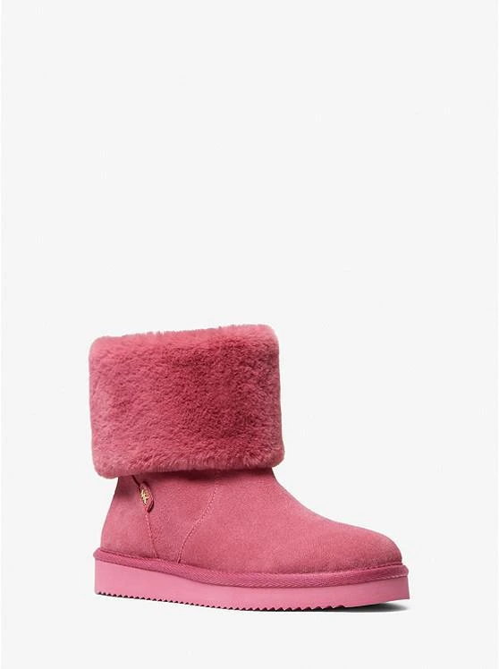 商品Michael Kors|Julia Faux Fur Trimmed Suede Boot,价格¥362,第1张图片